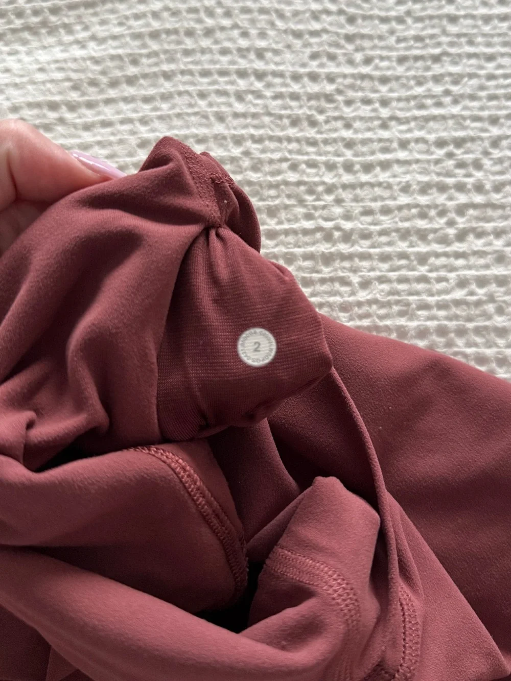 lululemon athletica Limited Edition Burgundy Align Leggings
